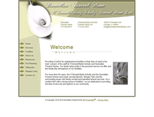 Tablet Screenshot of donnellanfuneralhome.com